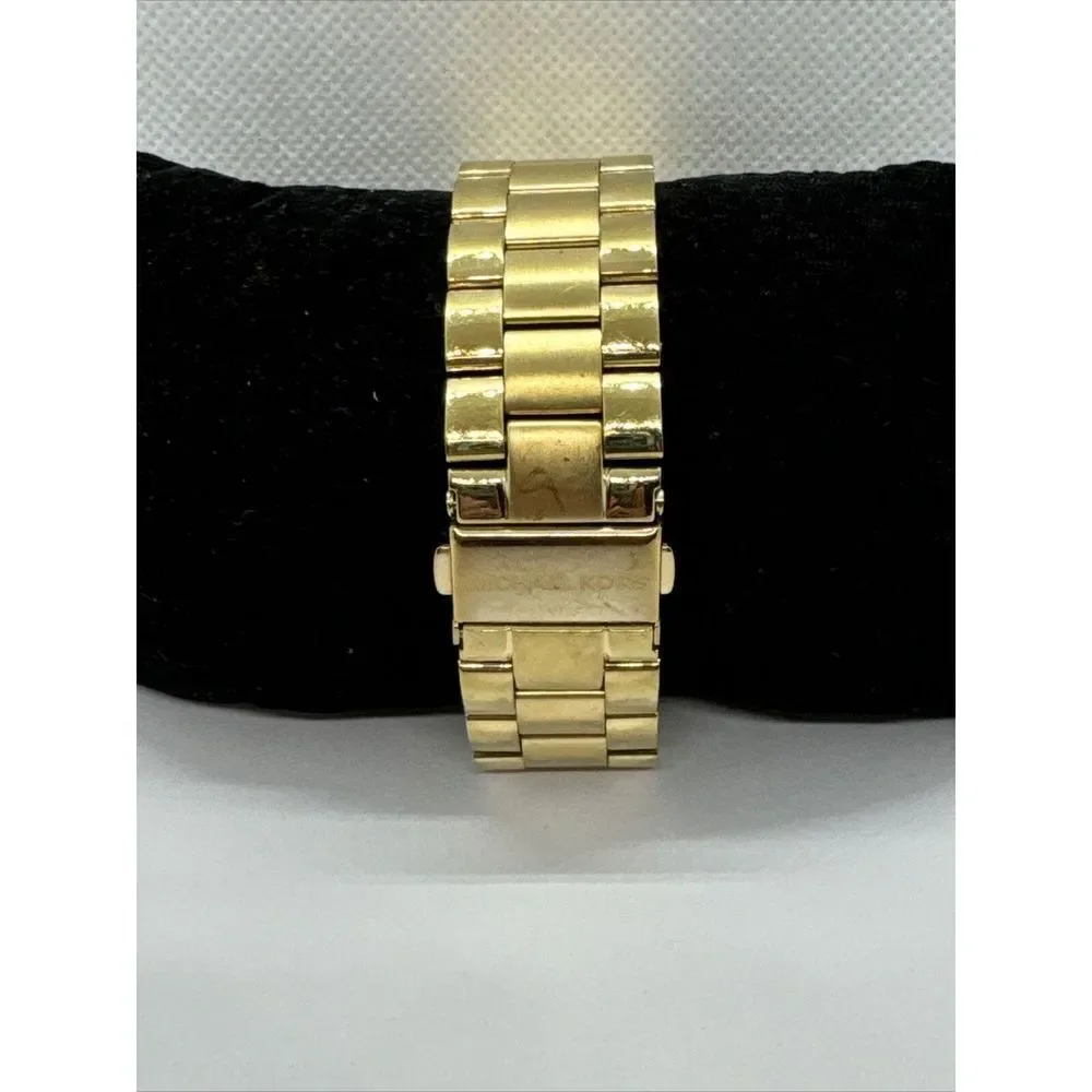 Michael Kors MK3381 Unisex Gold Stainless Steel Analog Dial Quartz Watch JNA442